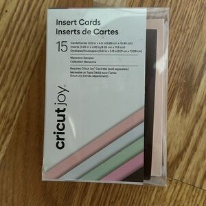 Cricut Joy Macarons Sampler Insert Cards